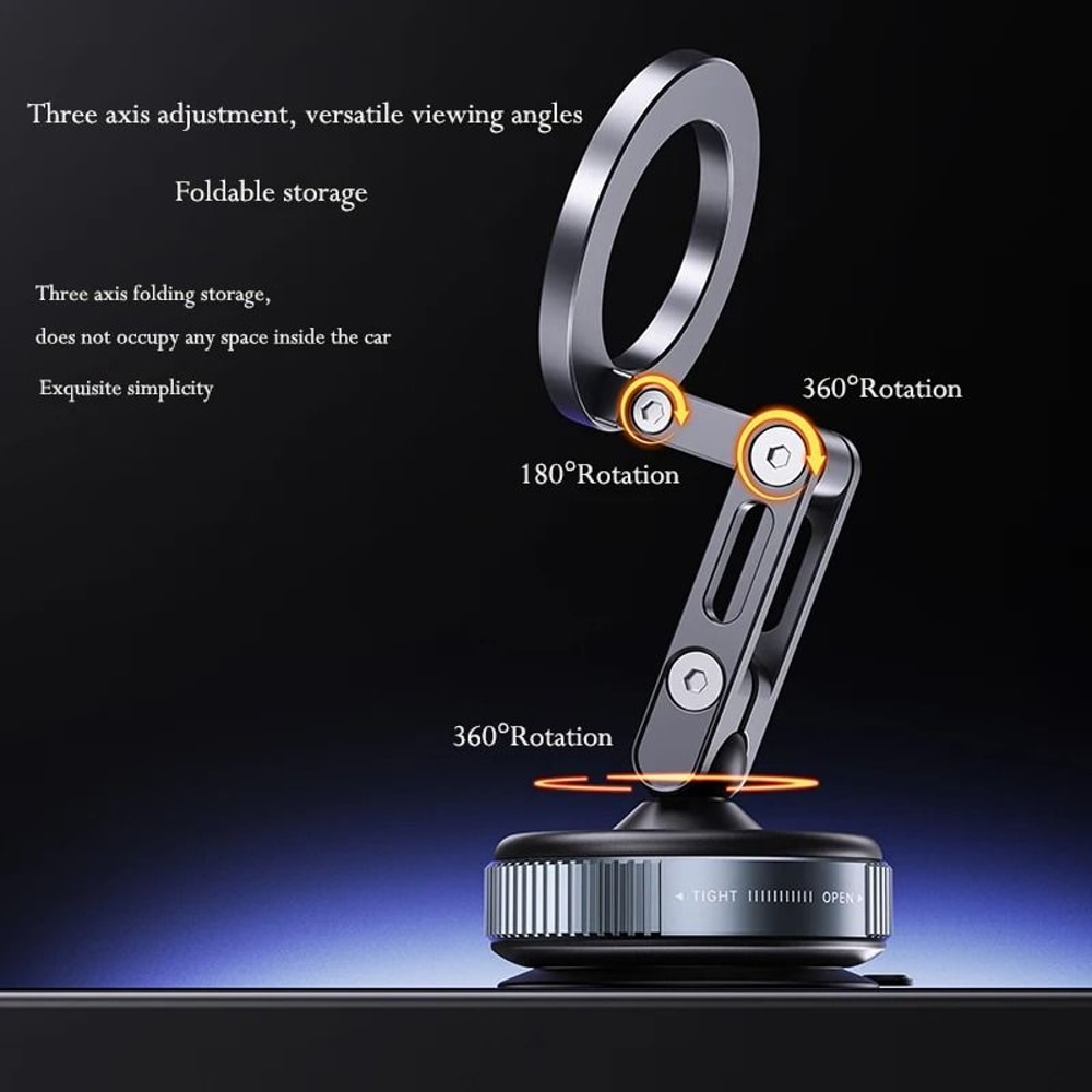 Magnetic Car Phone Holder With 360 Degree Rotation 3