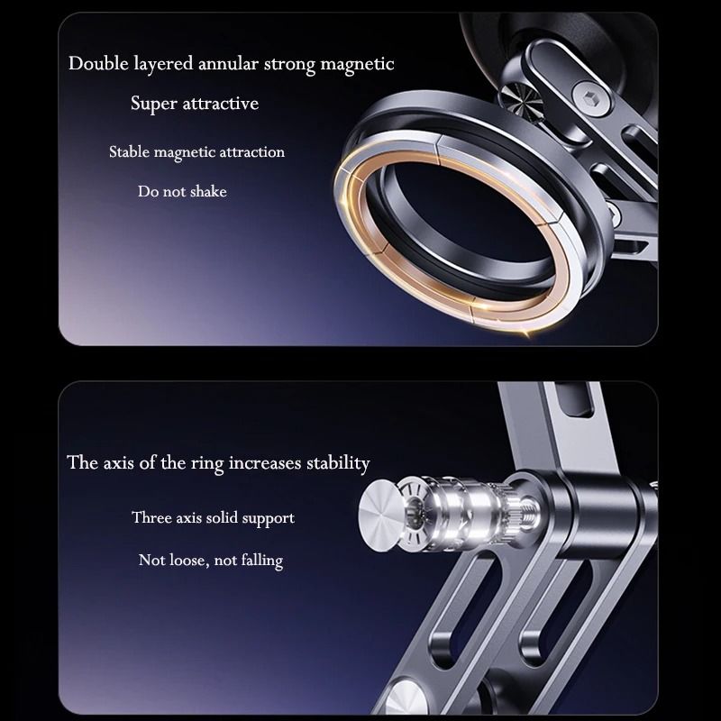 Magnetic Car Phone Holder With 360 Degree Rotation 5