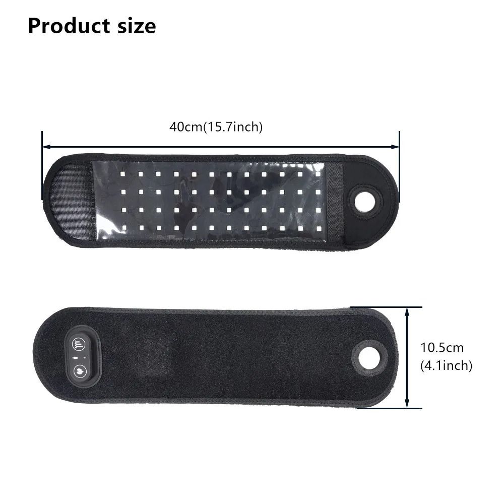 Rechargeable Red And Infrared Light Therapy Wrist Wrap 5