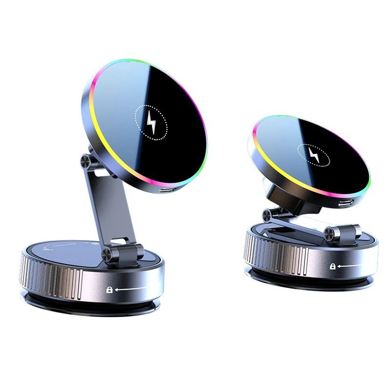 Magnetic Wireless Car Charger Mount 9