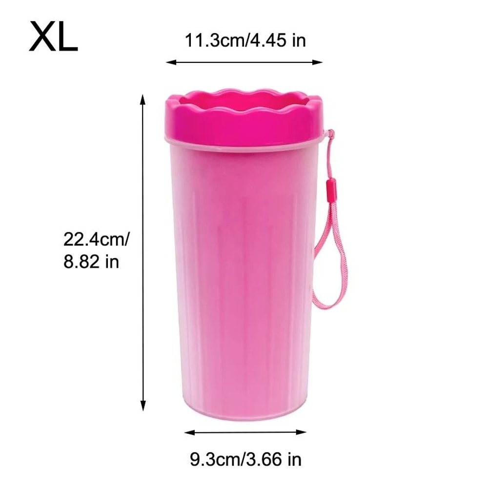 Pet Paw Cleaning Cup With Soft Silicone Brush 12