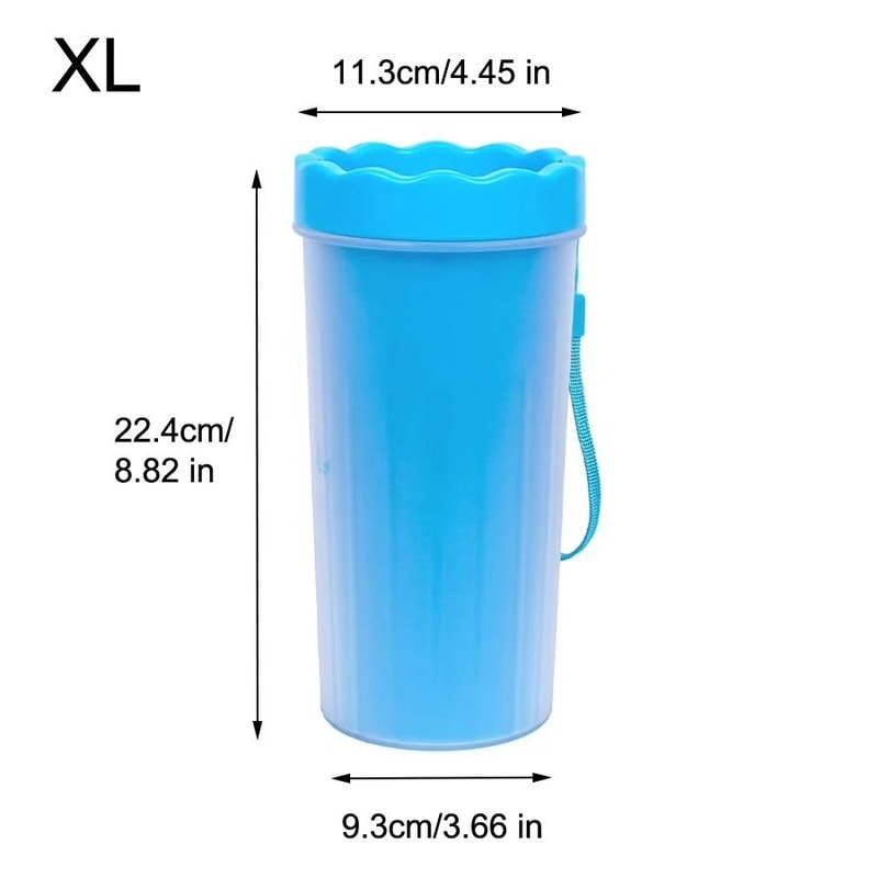 Pet Paw Cleaning Cup With Soft Silicone Brush 13