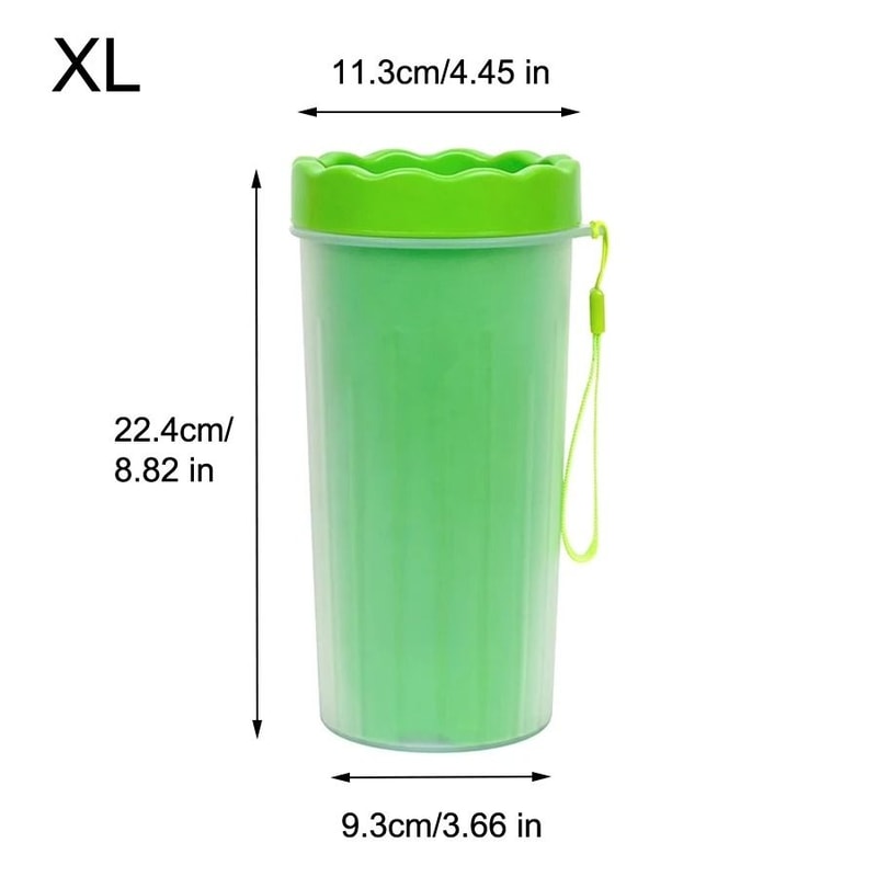 Pet Paw Cleaning Cup With Soft Silicone Brush 14