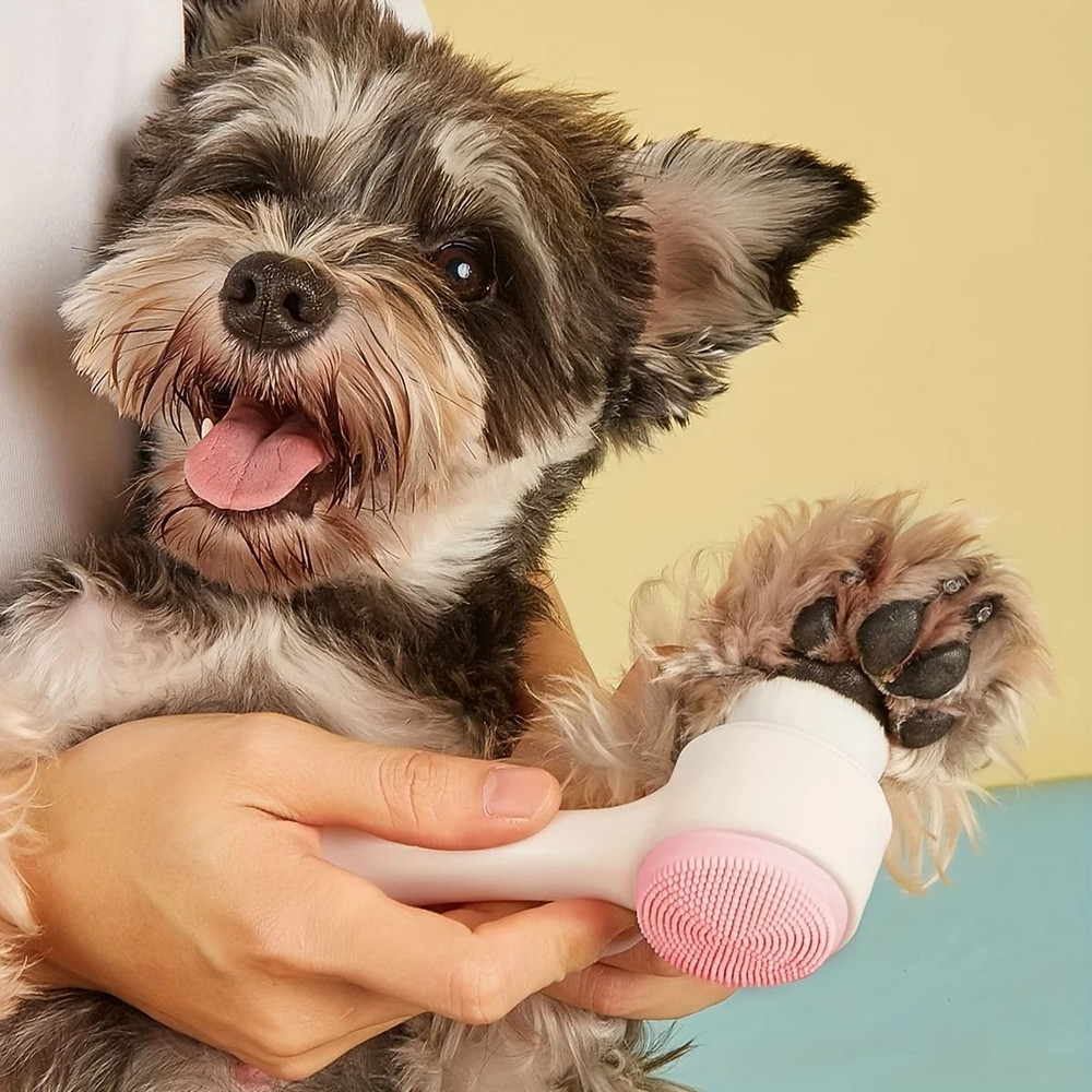 Silicone Pet Paw Cleaner And Massage Brush 1