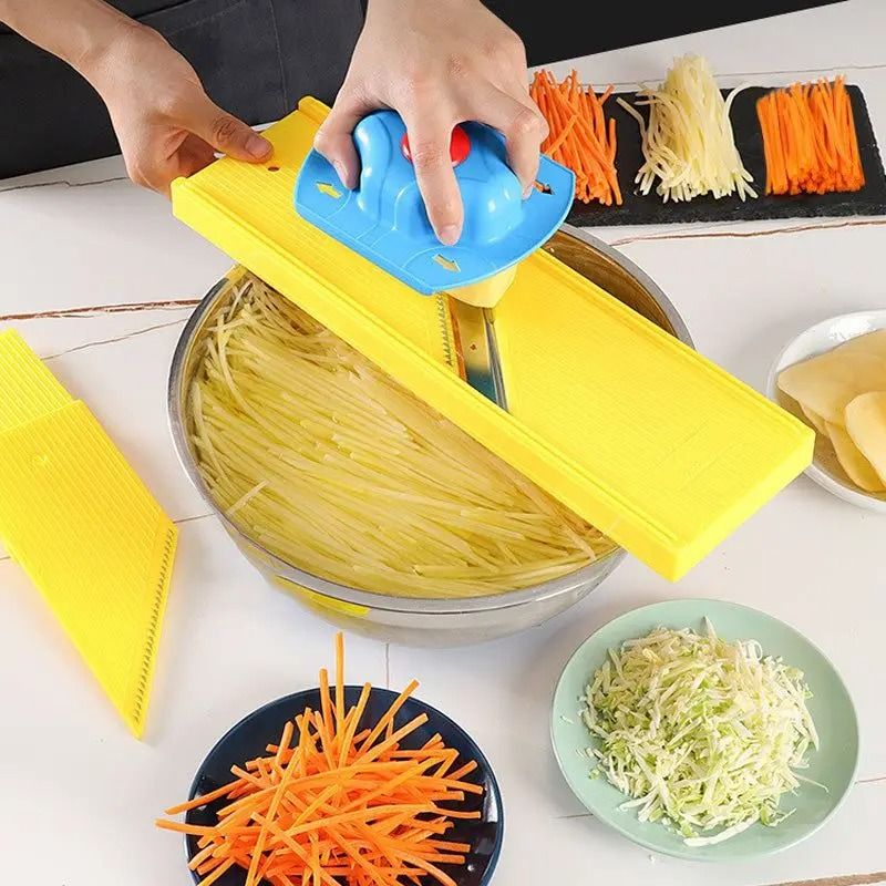Multifunctional Vegetable Slicer And Shredder Set 2