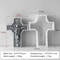 Jesus Cross Silicone Candle Mold For DIY Crafts 7