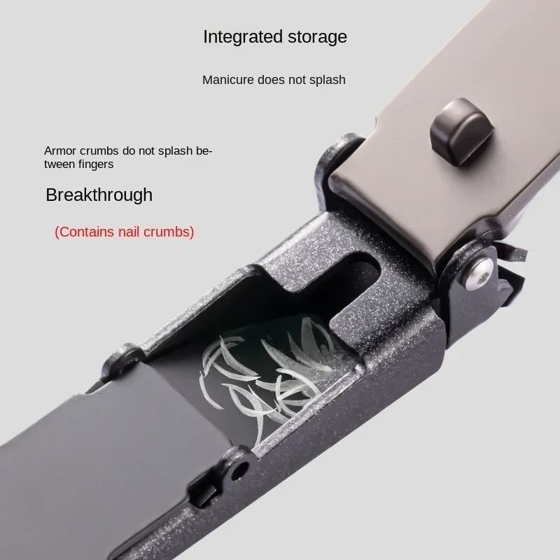AntiSplash Nail Clipper With BuiltIn Catcher 3
