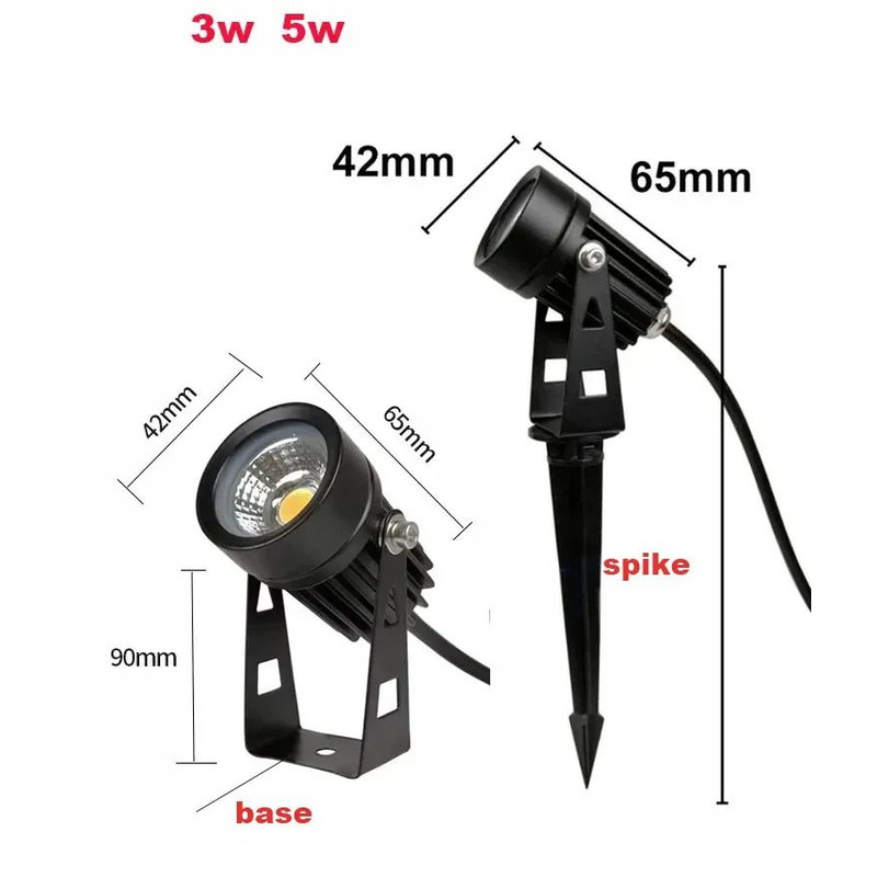 Outdoor Waterproof LED Garden Spotlights 2