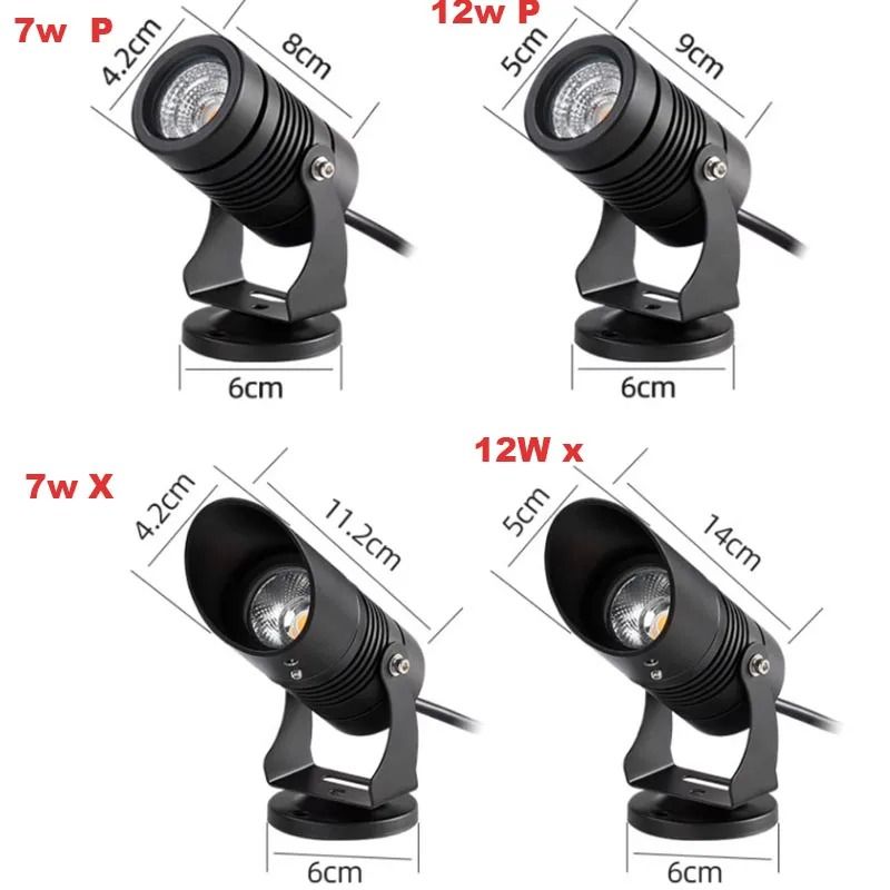 Outdoor Waterproof LED Garden Spotlights 3