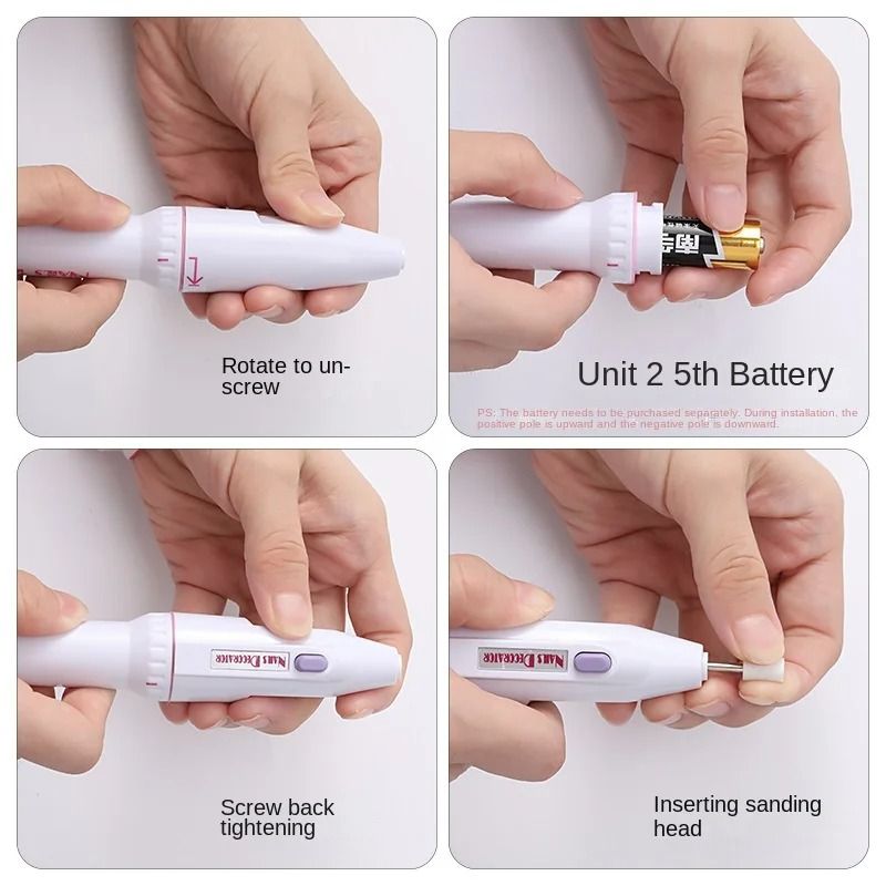 Electric Nail Drill Set For Perfect Home Manicures 3