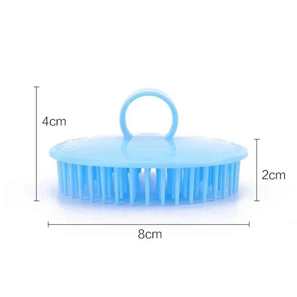 Silicone Scalp Massage Brush For Hair Washing And Shower Care 5