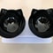 Double Cat Feeding Bowl With NonSlip Stand For Food And Water 6