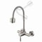 360 Rotatable Stainless Steel Wall Mounted Kitchen Faucet With Hot And Cold Water 7