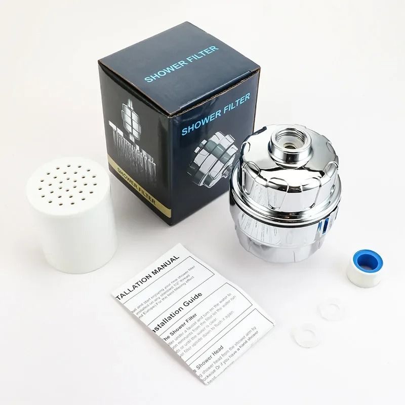 20Stage Shower Water Filter For Chlorine And Heavy Metal Removal 9