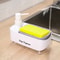 Multifunctional Soap Dispenser With Sponge Holder For Kitchen And Bathroom 7