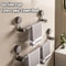 Retractable Suction Cup Towel Bar For Kitchen And Bathroom 0