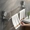 Retractable Suction Cup Towel Bar For Kitchen And Bathroom 1