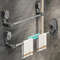 Retractable Suction Cup Towel Bar For Kitchen And Bathroom 3