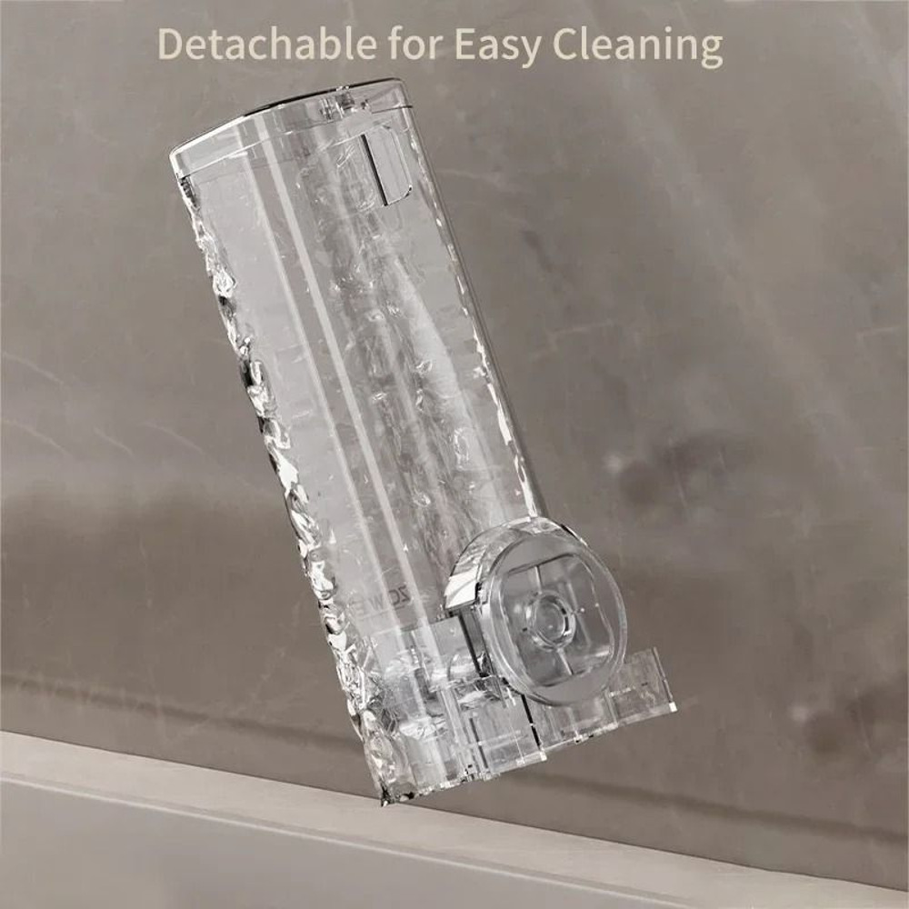 Wall Mounted Transparent Soap Dispenser For Bathroom And Kitchen 2