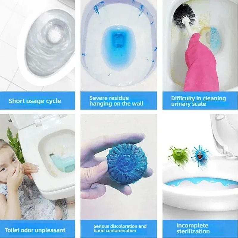 Toilet Cleaner Tablets For Deep Pipeline Cleaning And Stain Prevention 2