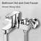 Bathroom Shower Faucet Set With Hot And Cold Water Mixer 1