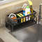 Kitchen Sink Drain Rack Organizer With Sponge And Soap Holder 11