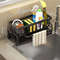 Kitchen Sink Drain Rack Organizer With Sponge And Soap Holder 8