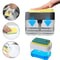 Press Soap Dispenser Box With Sponge Holder For Kitchen And Bathroom 0
