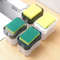 Press Soap Dispenser Box With Sponge Holder For Kitchen And Bathroom 2