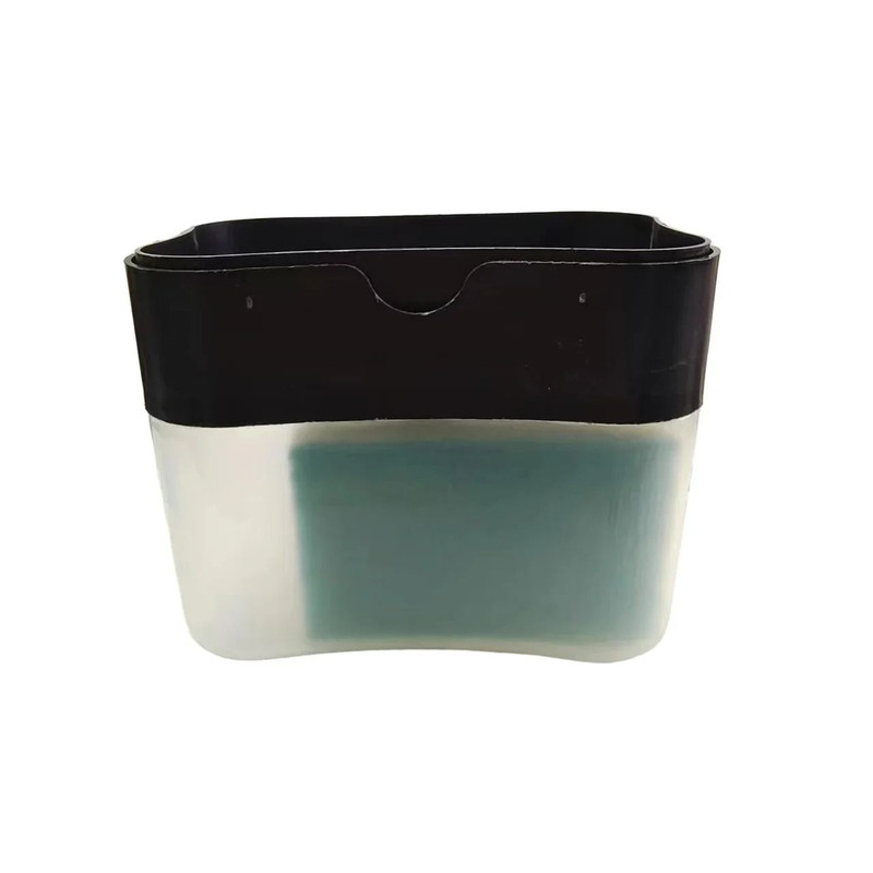 Press Soap Dispenser Box With Sponge Holder For Kitchen And Bathroom 6
