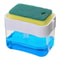 Press Soap Dispenser Box With Sponge Holder For Kitchen And Bathroom 7