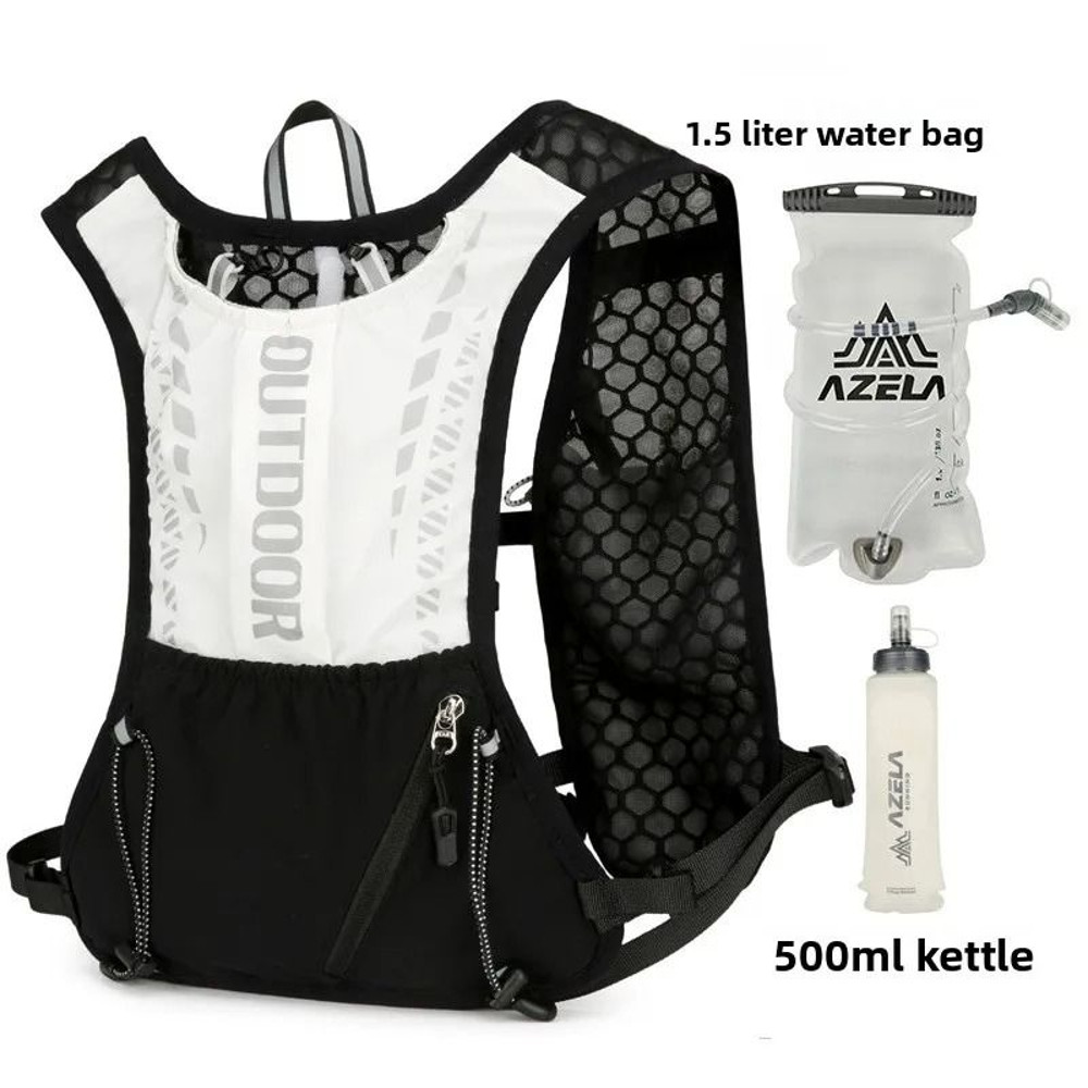 Outdoor Sports Hydration Backpack With Water Bag For Hiking Running And Cycling 0