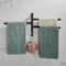 Rotatable Aluminum Towel Holder For Bathroom And Kitchen 4