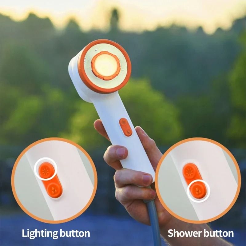 Portable Outdoor Electric Shower With USB Rechargeable Battery 3