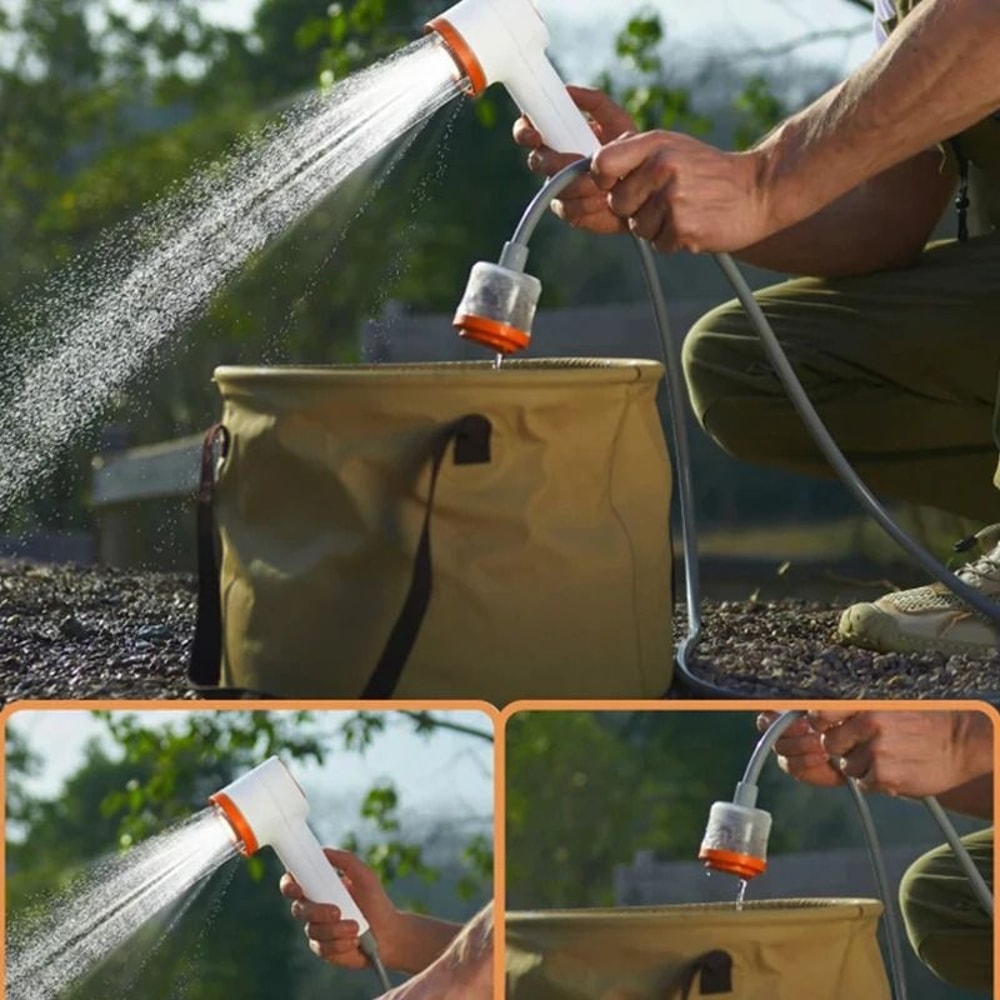 Portable Outdoor Electric Shower With USB Rechargeable Battery 5
