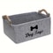 Felt Pet Toy Storage Box Organizer For Dogs And Cats 6