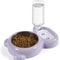 Double Cat Bowl Set With Automatic Water Dispenser 6
