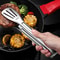 Stainless Steel Food Tongs For Cooking And Grilling 0