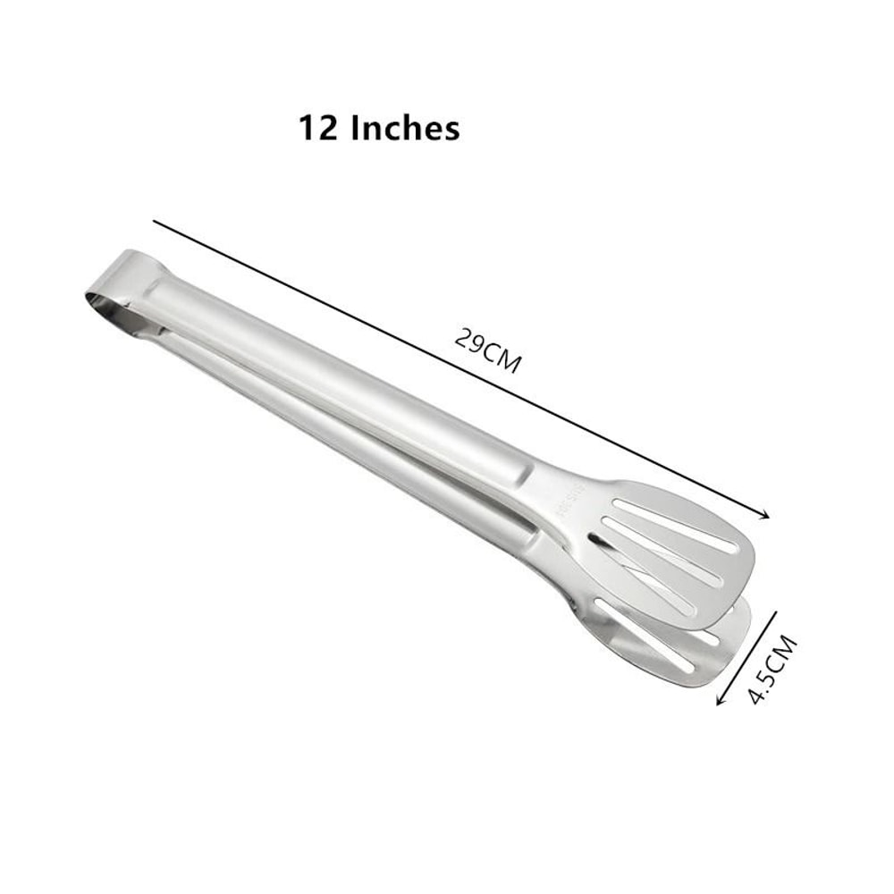 Stainless Steel Food Tongs For Cooking And Grilling 7
