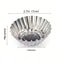 Reusable Aluminum Egg Tart And Dessert Molds 6