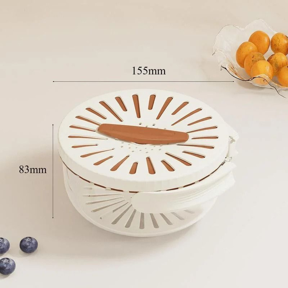 Vegetable And Fruit Cleaning Drainage Basket 6
