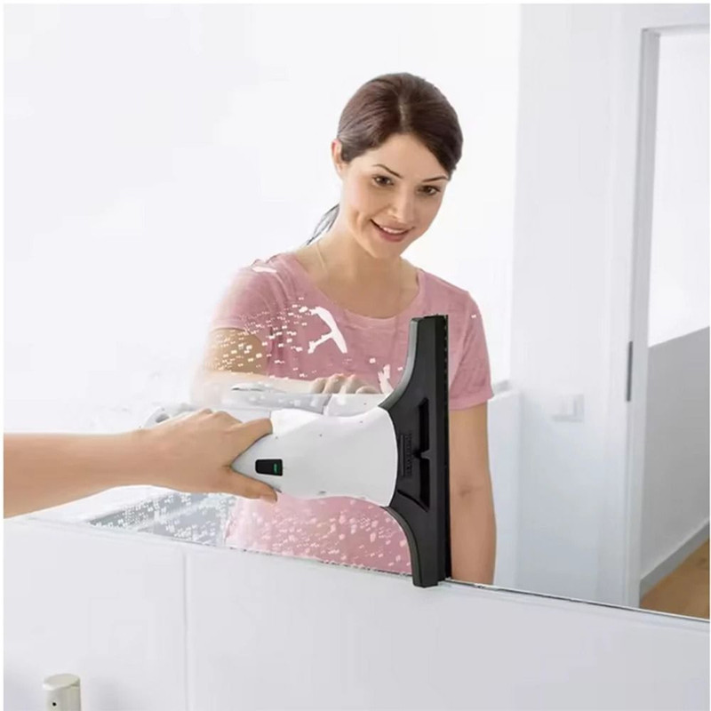 Window Glass Cleaner With Strong Suction And LED Power Display 1