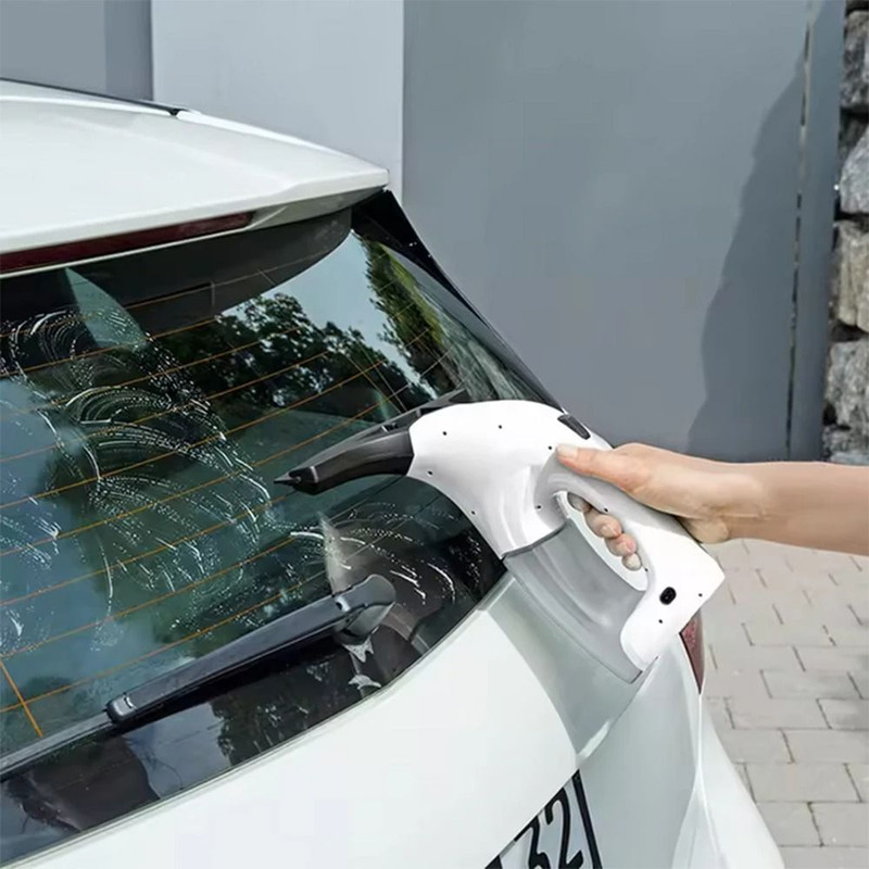 Window Glass Cleaner With Strong Suction And LED Power Display 2