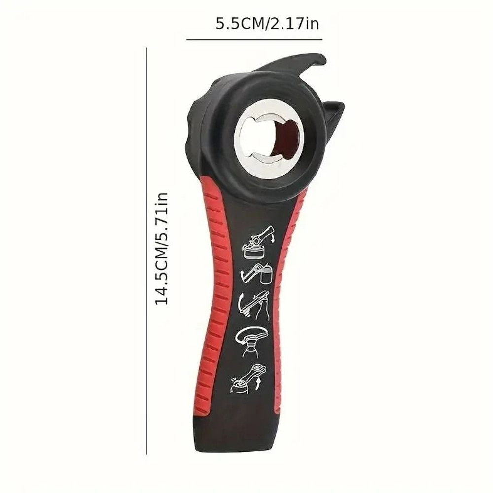 Multi Functional 5 In 1 Can And Bottle Opener 6