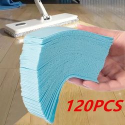concentrated floor cleaning sheets for tile, wood, and bathroom surfaces