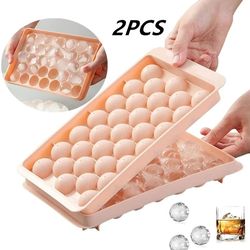 33 ice boll hockey pp mold frozen whiskey ball popsicle ice cube tray box lollipop making gifts kitchen tools accessorie