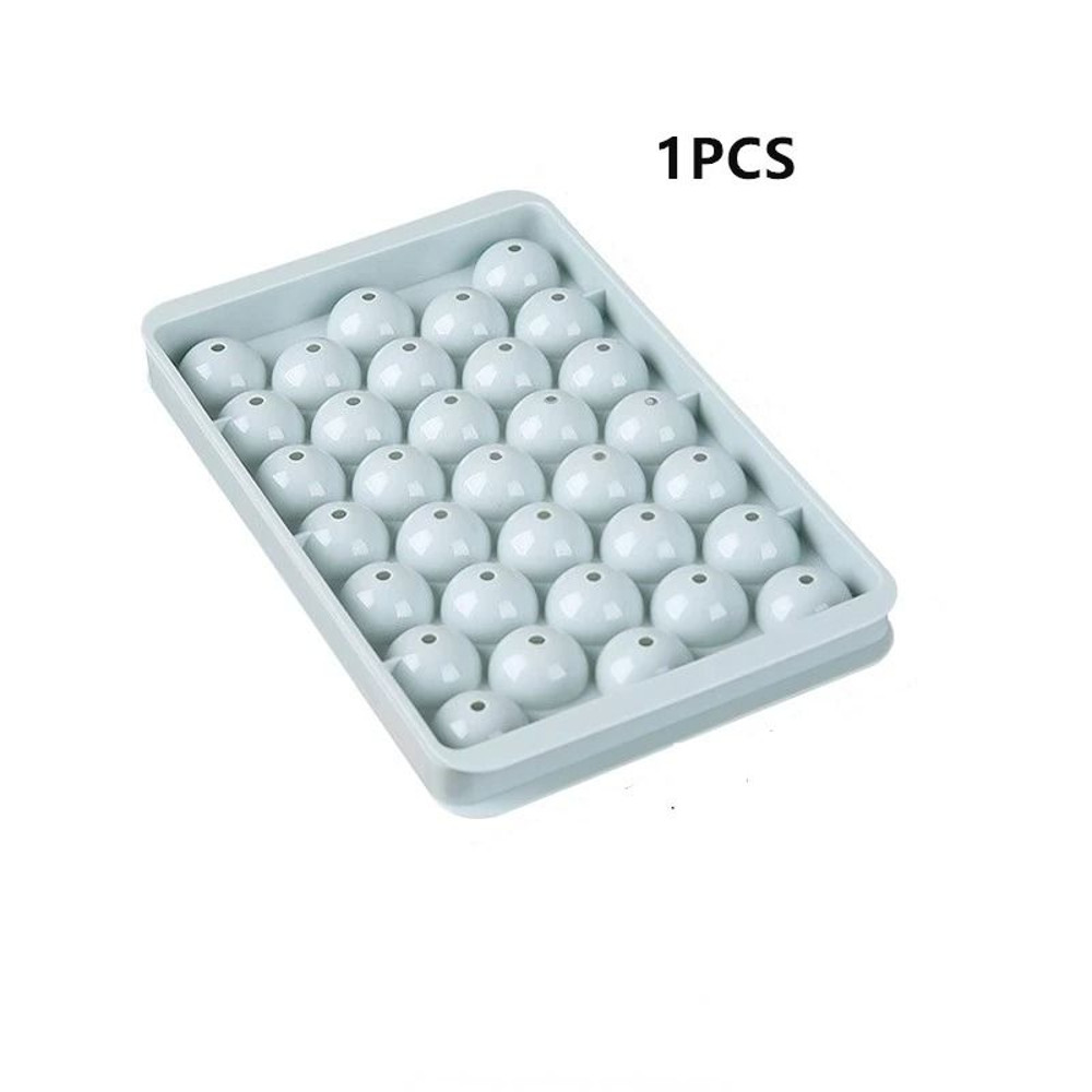 33 Ice Boll Hockey PP Mold Frozen Whiskey Ball Popsicle Ice Cube Tray Box Lollipop Making Gifts Kit 9