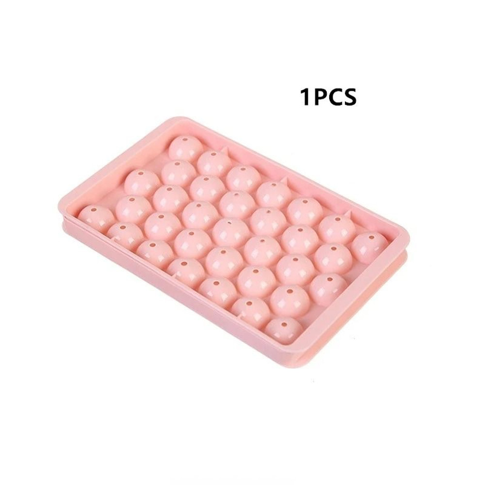 33 Ice Boll Hockey PP Mold Frozen Whiskey Ball Popsicle Ice Cube Tray Box Lollipop Making Gifts Kit 10