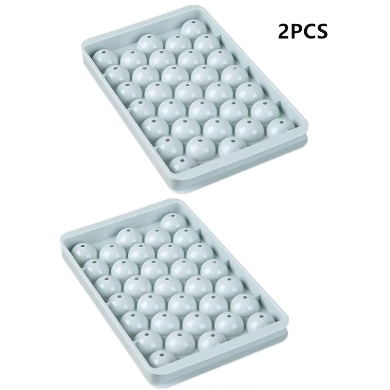33 Ice Boll Hockey PP Mold Frozen Whiskey Ball Popsicle Ice Cube Tray Box Lollipop Making Gifts Kit 7