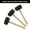 Rubber Mallet Hammer With Wooden Handle For Camping And DIY Tasks 0